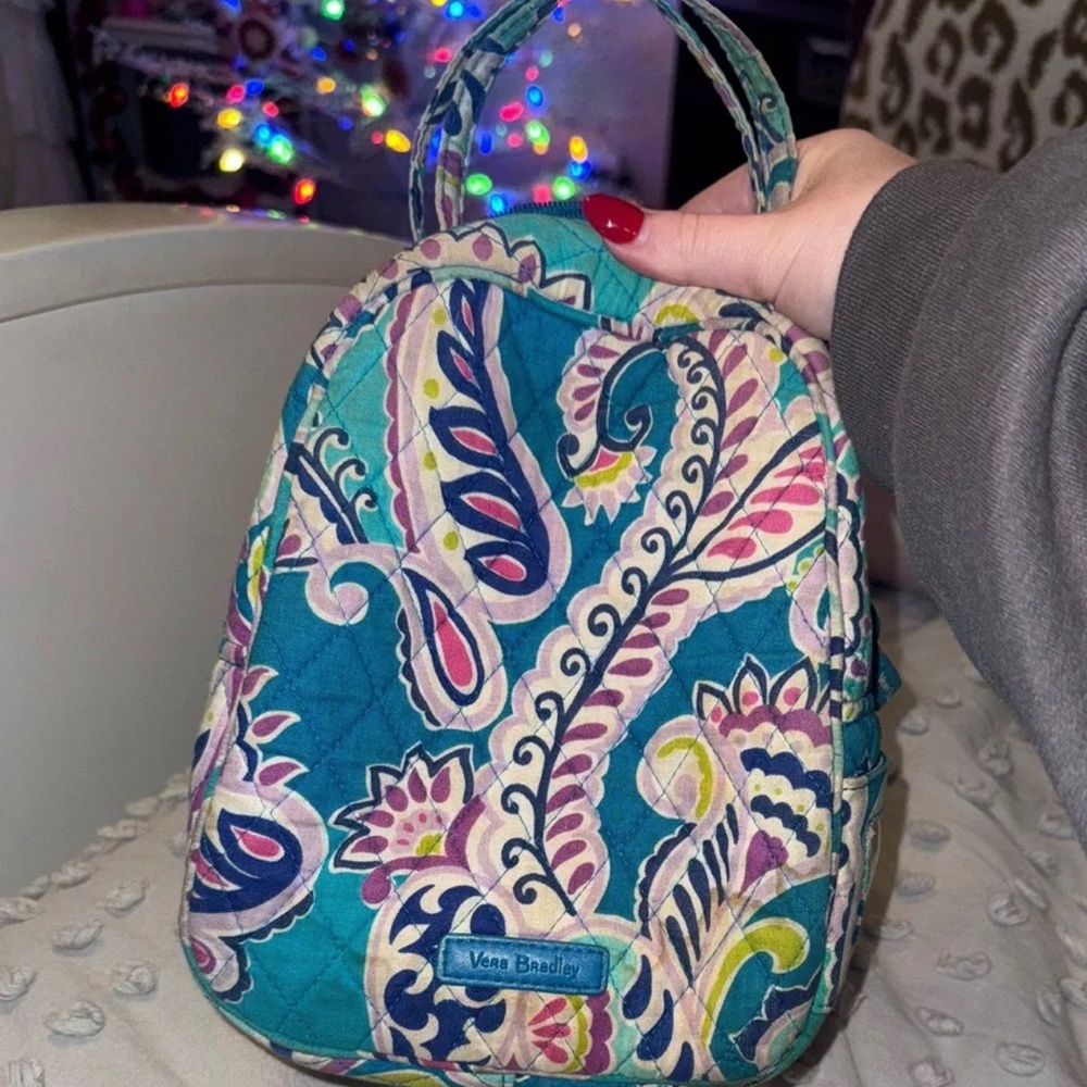 Vera Bradley Women's Paisley lunchbag - Teal